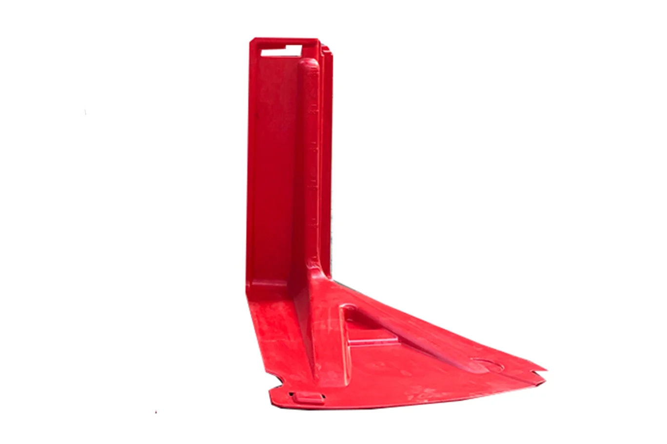 Flood Water Control Barrier – Red Interlocking Flood Protection Panel with Handle