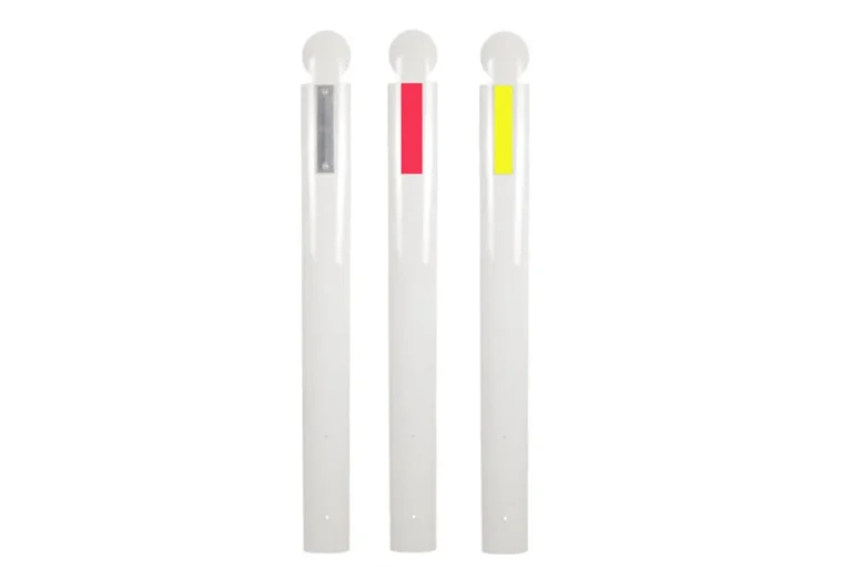 Reflective Warning Delineator Guide Post with Round Top