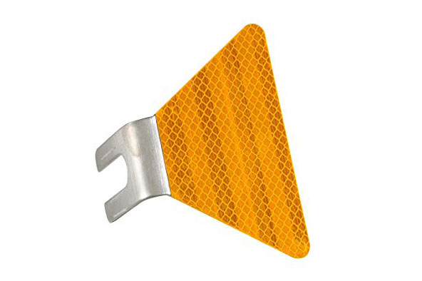 Trapezoidal Guardrail Reflective Marker, Road Safety Traffic Delineator