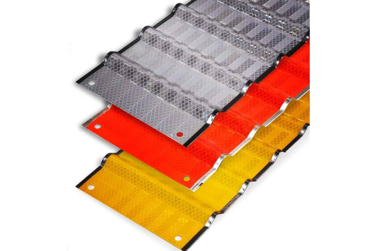 Guardrail Linear Reflective Delineator, Road Safety Traffic Visibility Marker