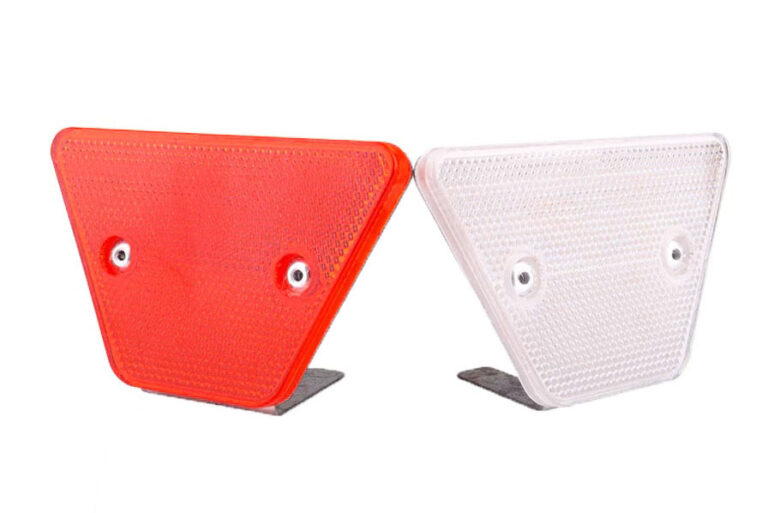 Trapezoidal Guardrail Reflective Marker, Road Safety Traffic Delineator